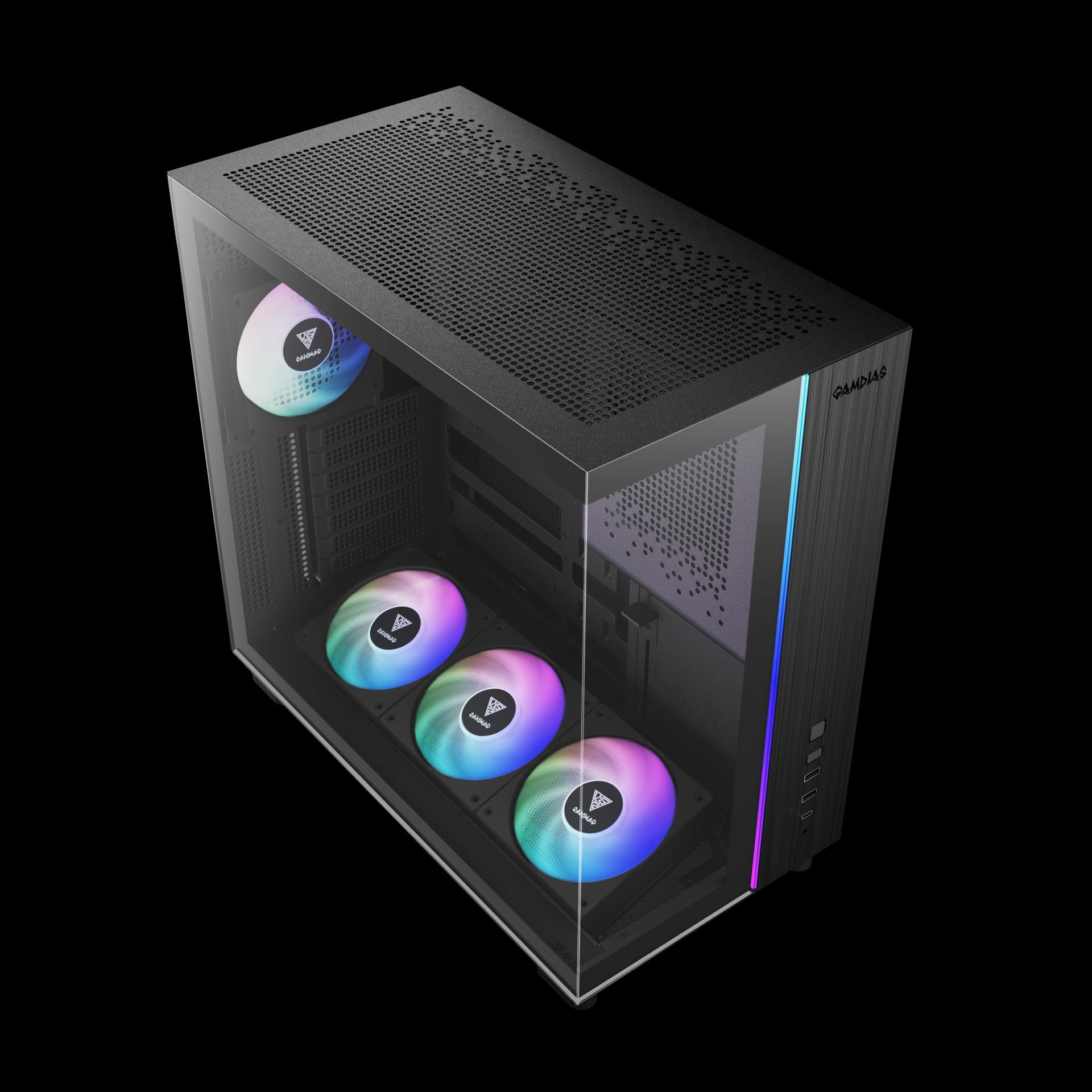 GAMDIAS Atlas M4 Case - Tempered Glass Casing - Image 2