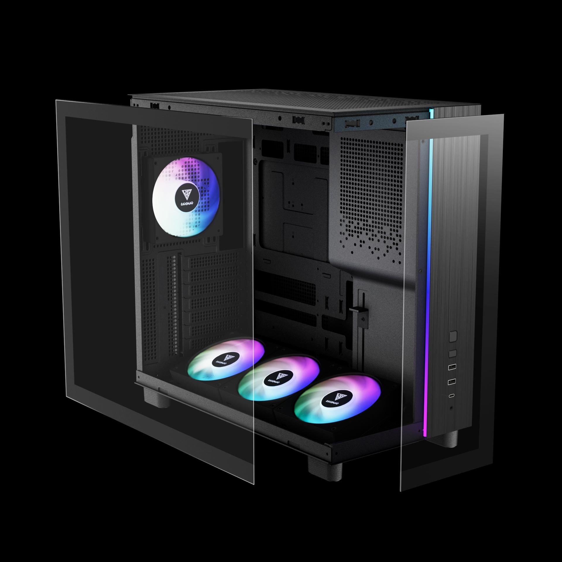 GAMDIAS Atlas M4 Case - Tempered Glass Casing - Image 6