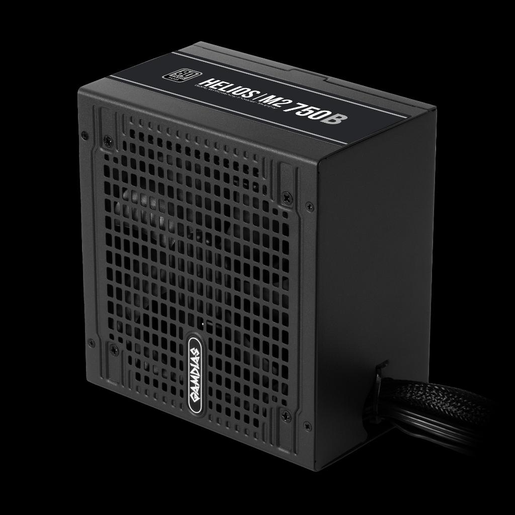 GAMDIAS Helios M2-750B 750W ATX3.1 PSU - Power Supply 750 Watt 80+ Silver - Image 3