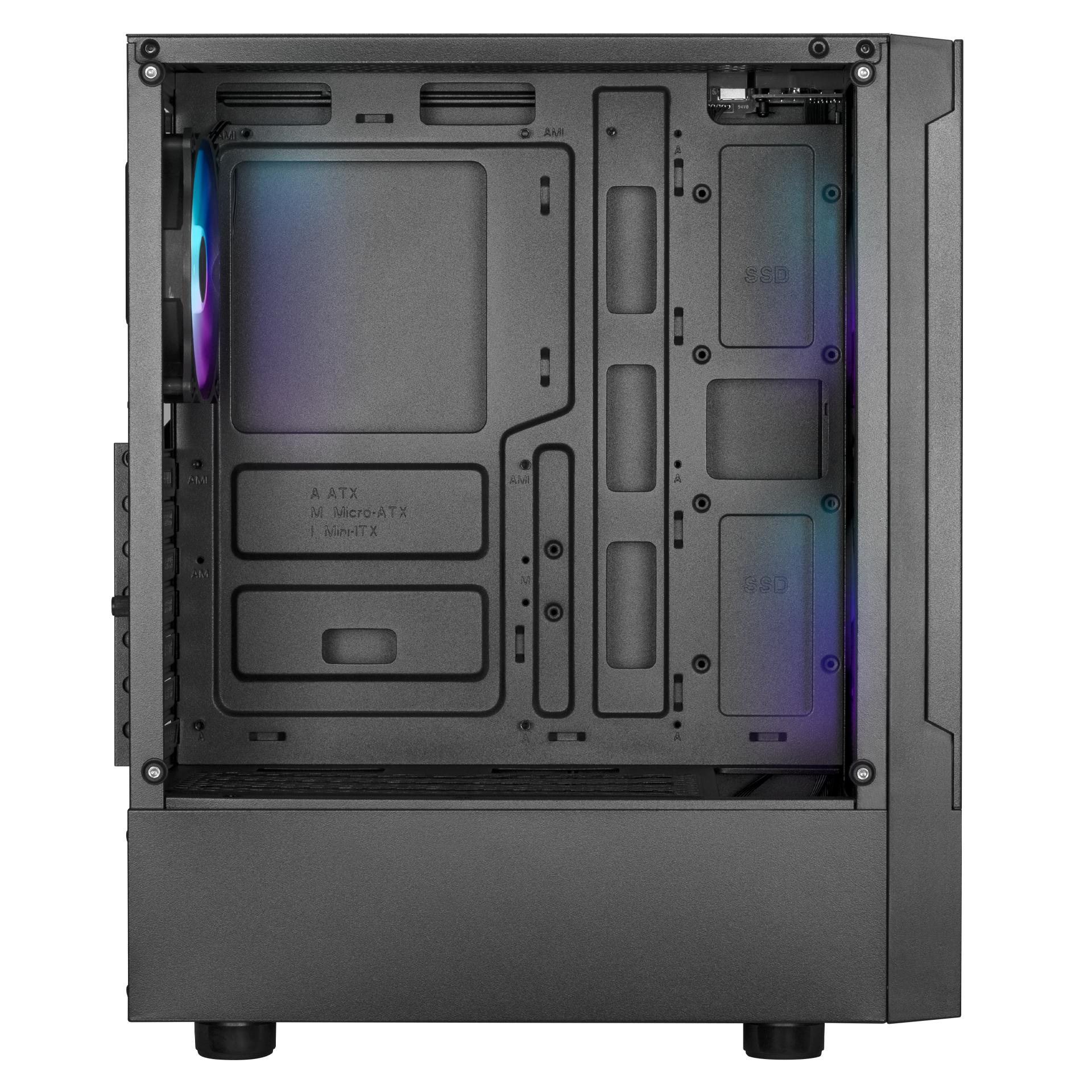 GAMDIAS Talos E3 Mesh Case - Tempered Glass Casing - Image 5