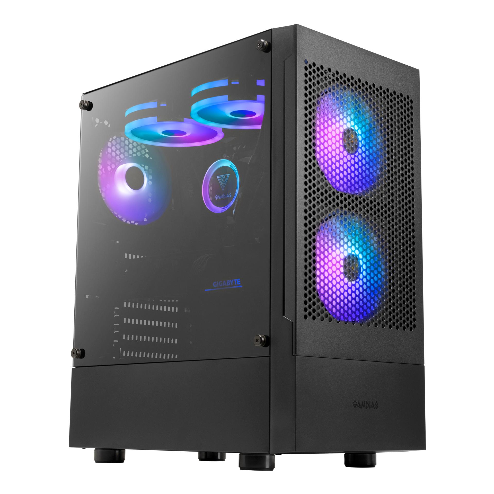 GAMDIAS Talos E3 Mesh Case - Tempered Glass Casing - Image 8