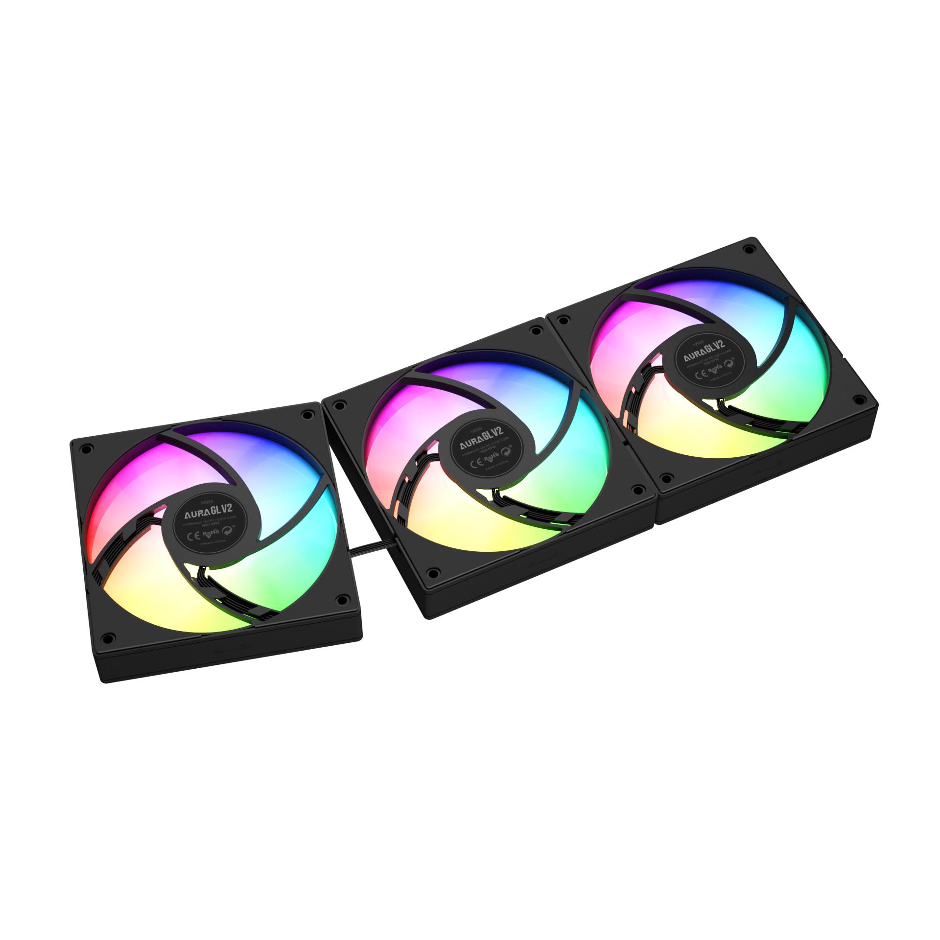 GAMDIAS Aura GL360 V2 ARGB - CPU Cooler Liquid Fan 360mm - Image 7