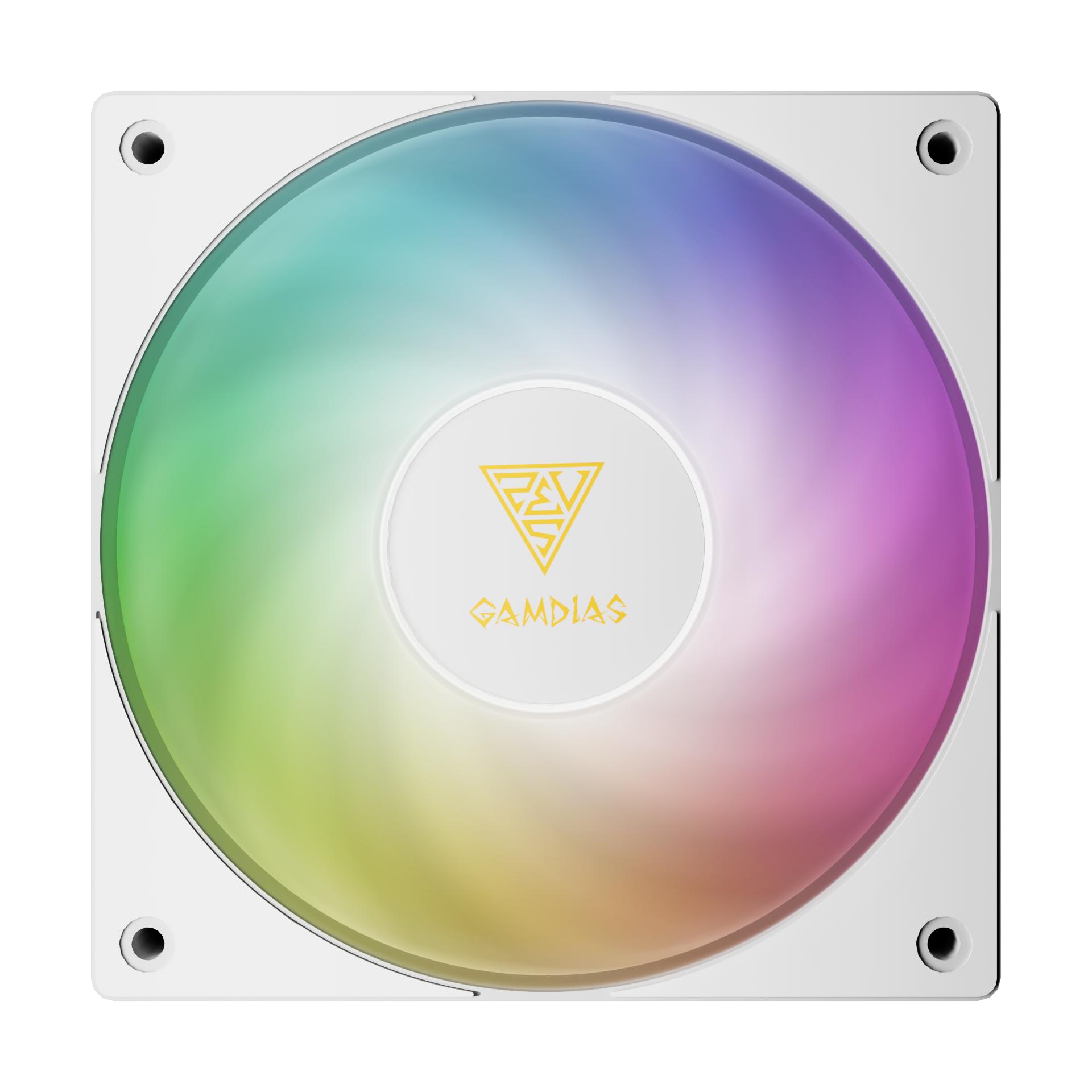 GAMDIAS Notus M1-1201 ARGB PWM Cooler Fan Case - Fan Casing 120mm - Image 3