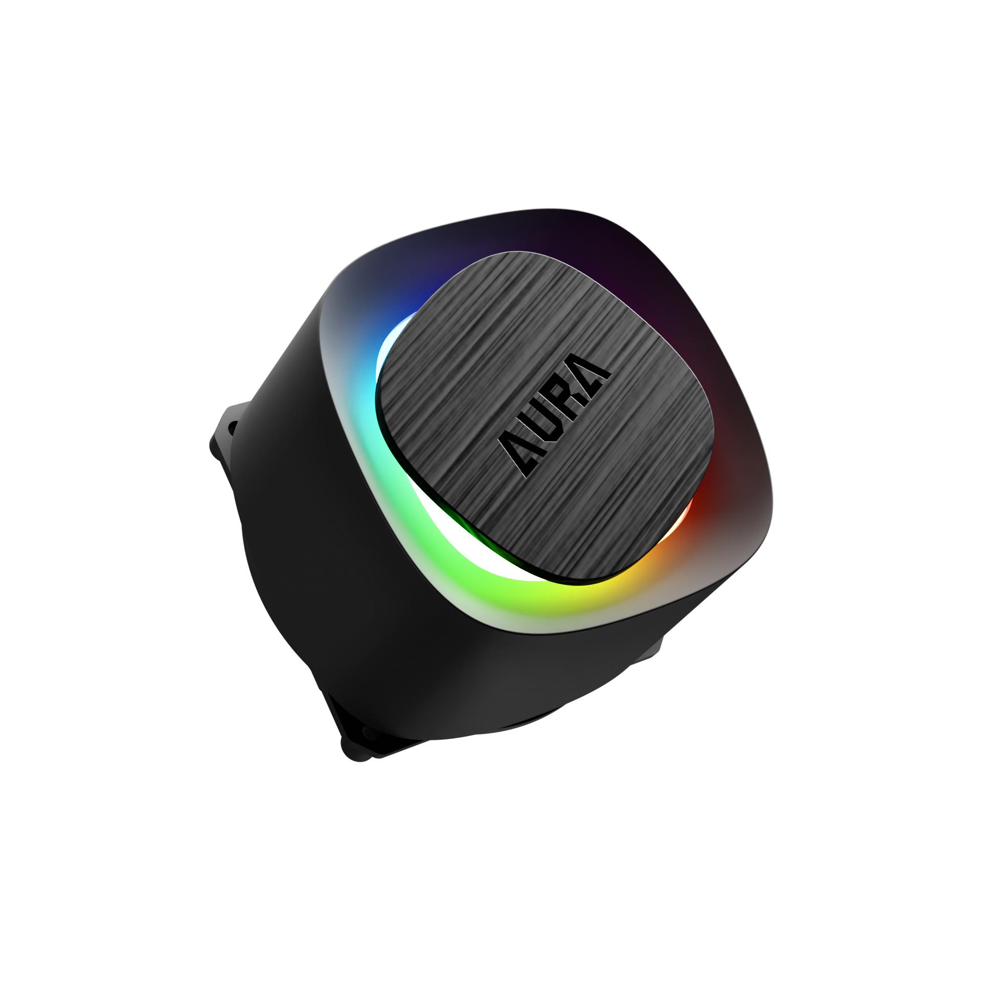 GAMDIAS Aura GL240 V2 ARGB - CPU Cooler Liquid Fan 240mm - Image 8