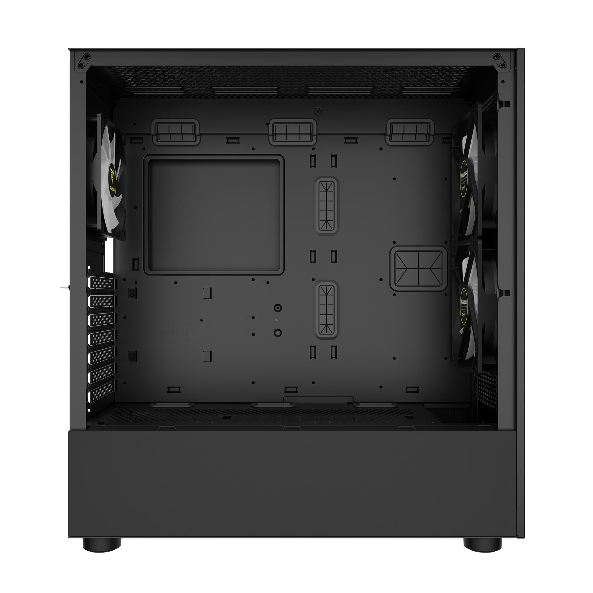 GAMDIAS Talos M3 Mesh Case - Tempered Glass Casing - Image 4