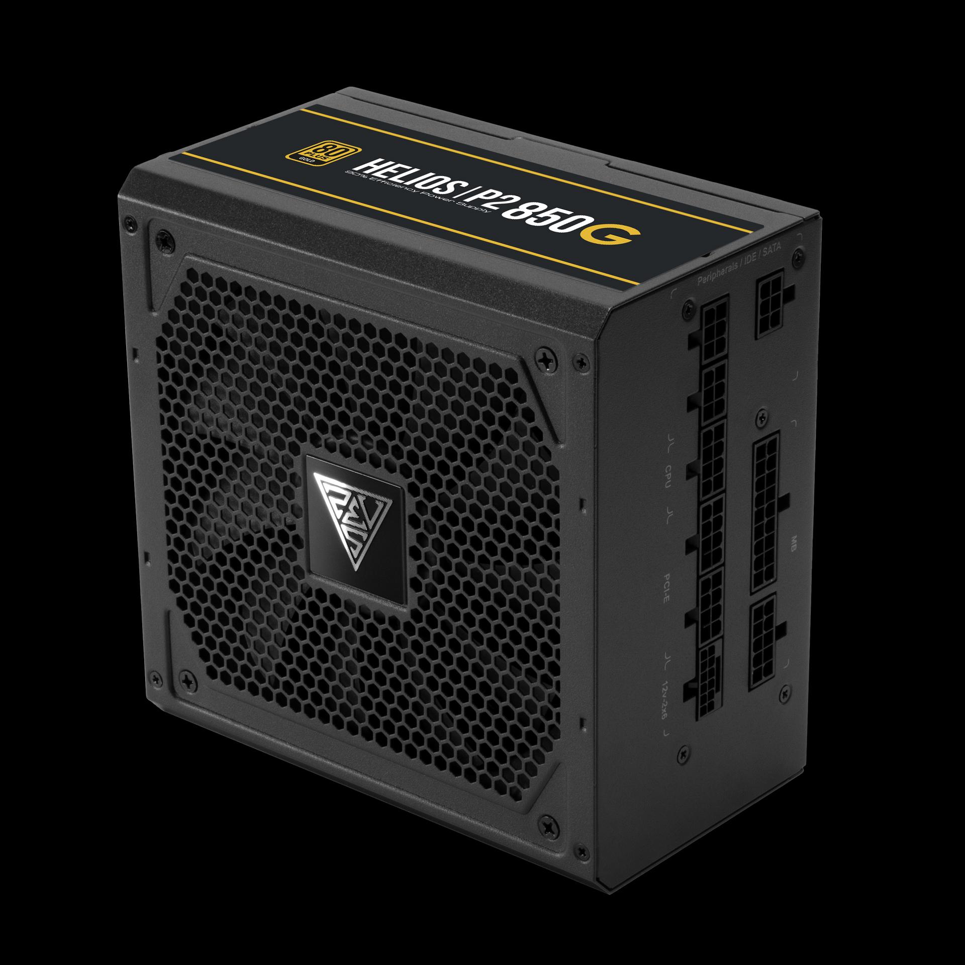 GAMDIAS Helios P2-850G 850W ATX 3.1 PCIE5 PSU - Power Supply 850 Watt 80+ Gold Full Modular - Image 3