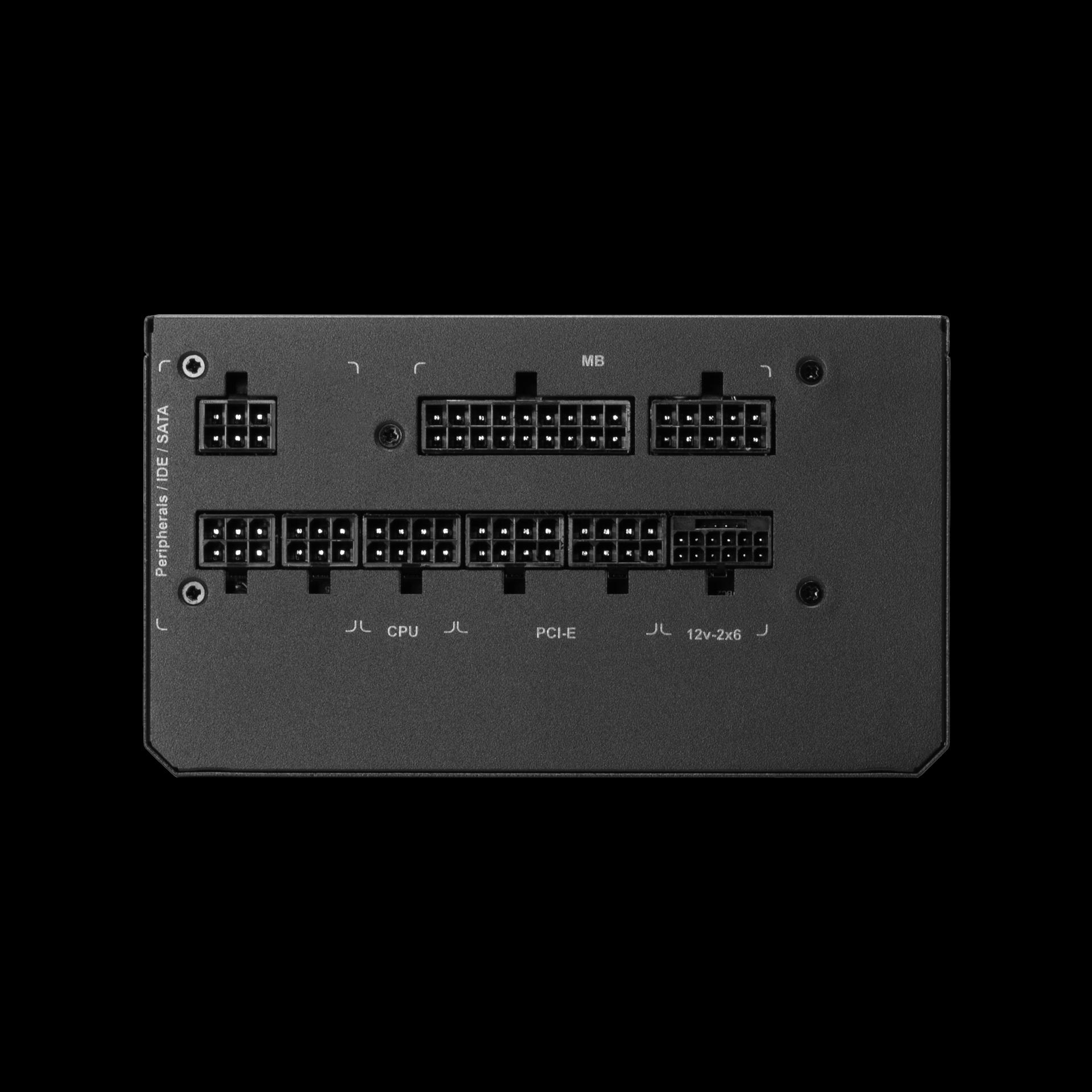 GAMDIAS Helios P2-850G 850W ATX 3.1 PCIE5 PSU - Power Supply 850 Watt 80+ Gold Full Modular - Image 6