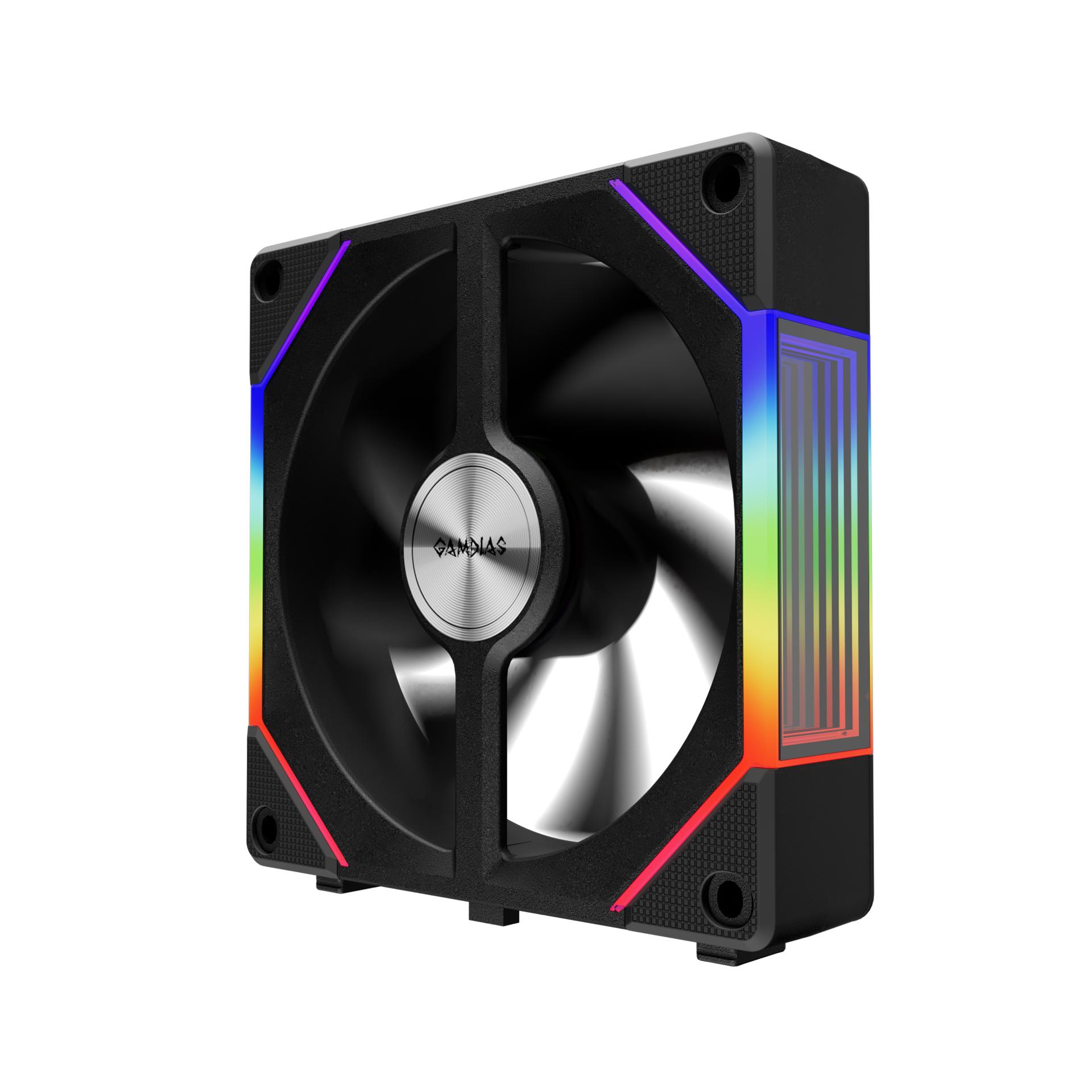 GAMDIAS Aeolus P2-1201 ARGB PWM Cooler Fan Case - Fan Casing 120mm - Image 4