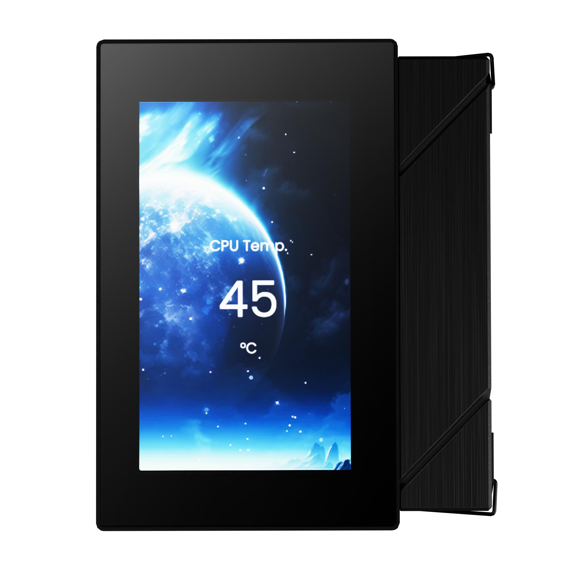 GAMDIAS Boreas M2-61L - CPU Air Cooler Fan Intel & AMD with IPS LCD Display - Image 3