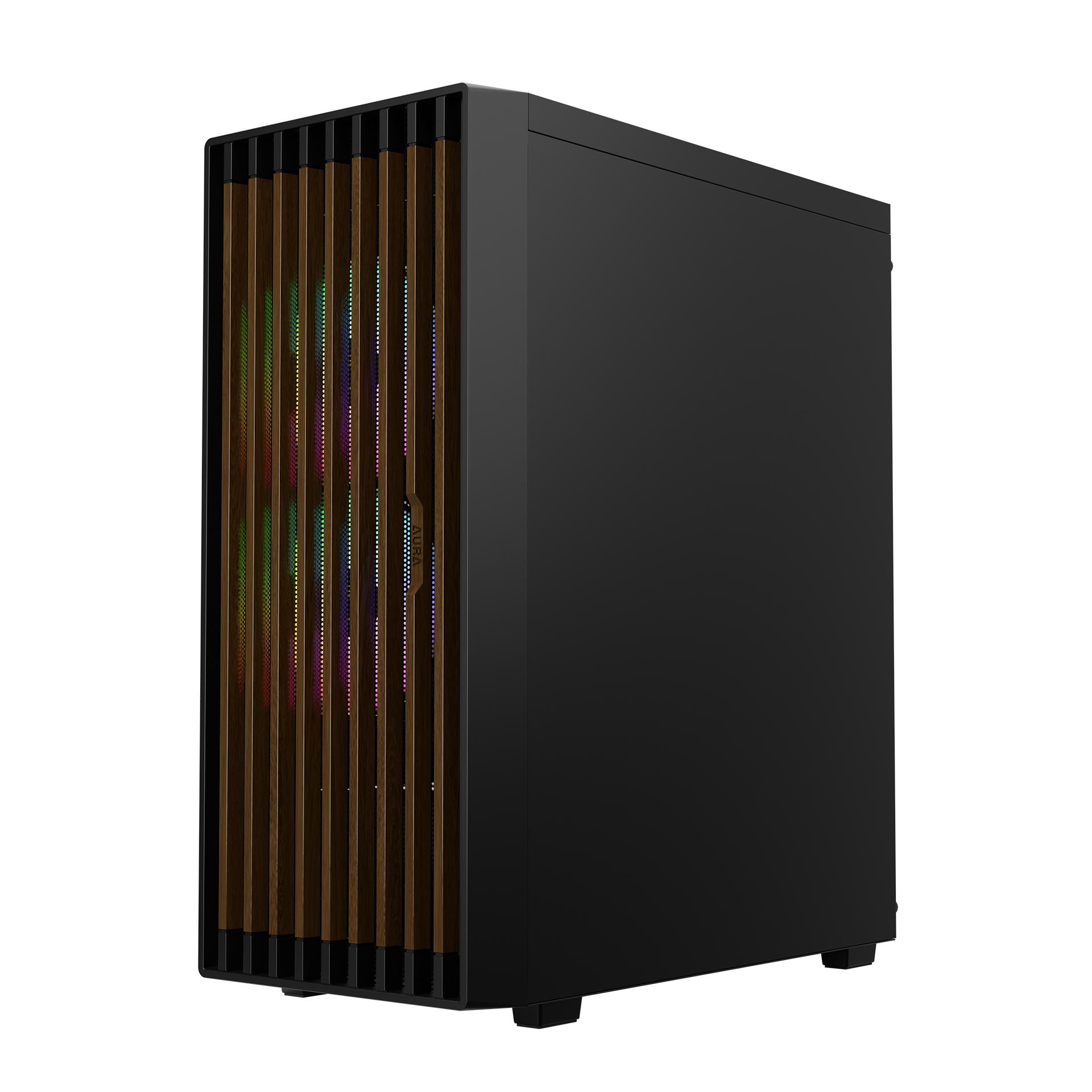 GAMDIAS Aura GC4 Elite ARGB Case - Tempered Glass Casing - Image 5