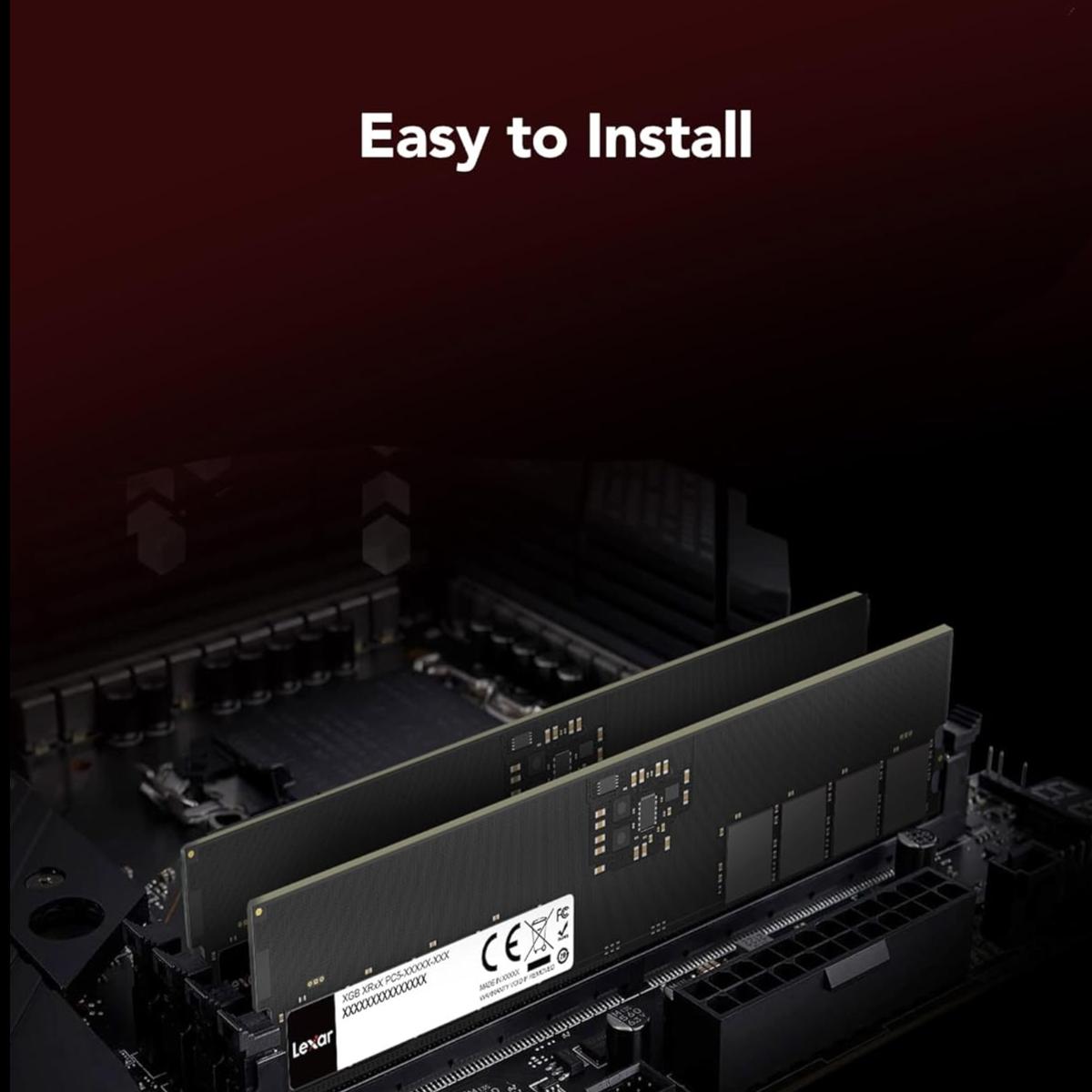 Memory Lexar Longdimm DDR5 PC44800 5600Mhz 16GB Ram - Image 3