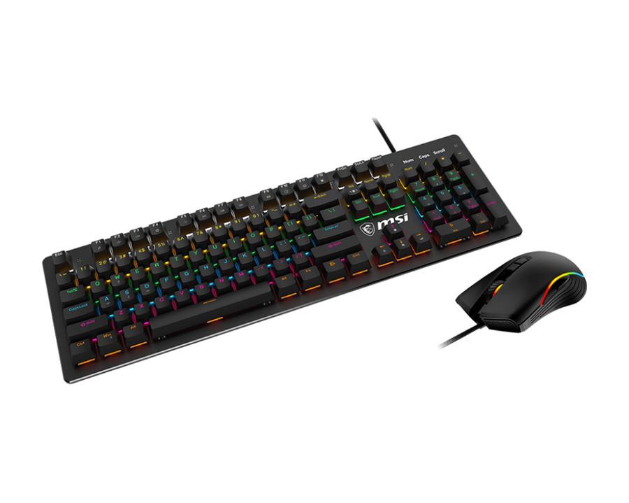 MSI Gaming Keyboard Mechanical Forge GK300 Combo + Mouse RGB - Image 3