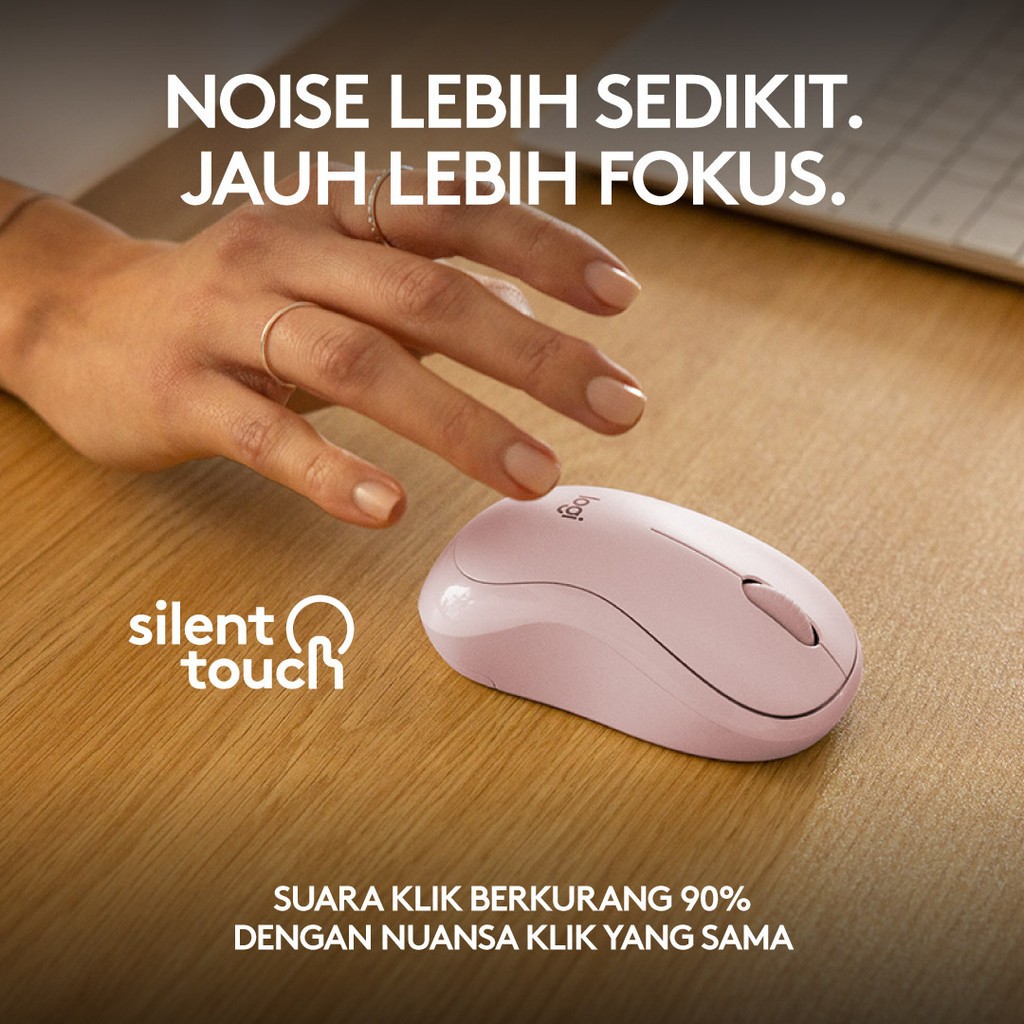 Logitech Wireless Bluetooth Mouse M240 - Silent Click - Image 3