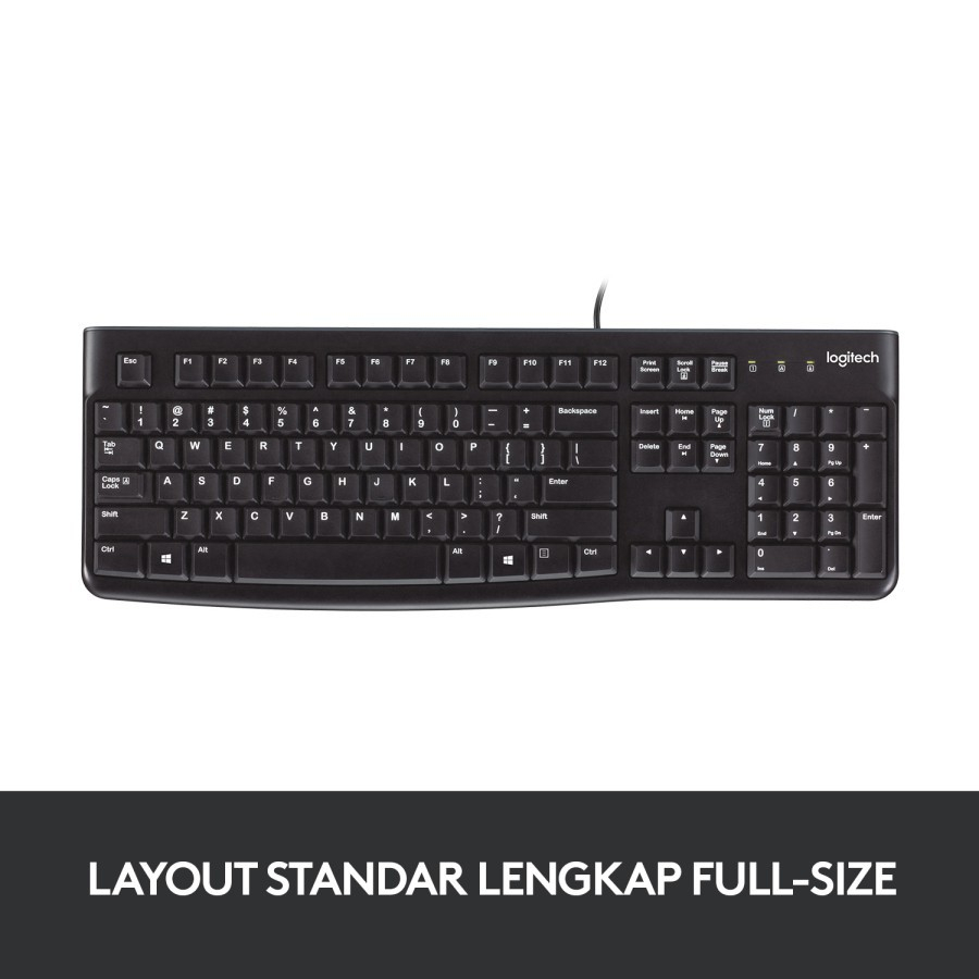 Logitech Wired Keyboard USB K120 - Image 4