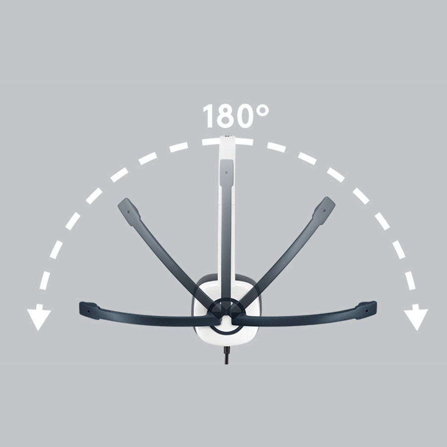 Logitech H150 Headset Stereo Dual Plug / Headphone H150 - Image 3