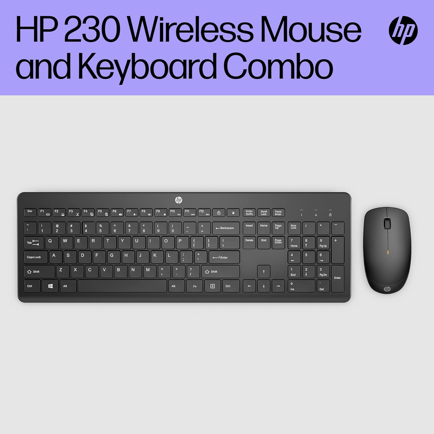 HP 230 Bundle Combo Office Wireless Keyboard + Mouse - Image 2