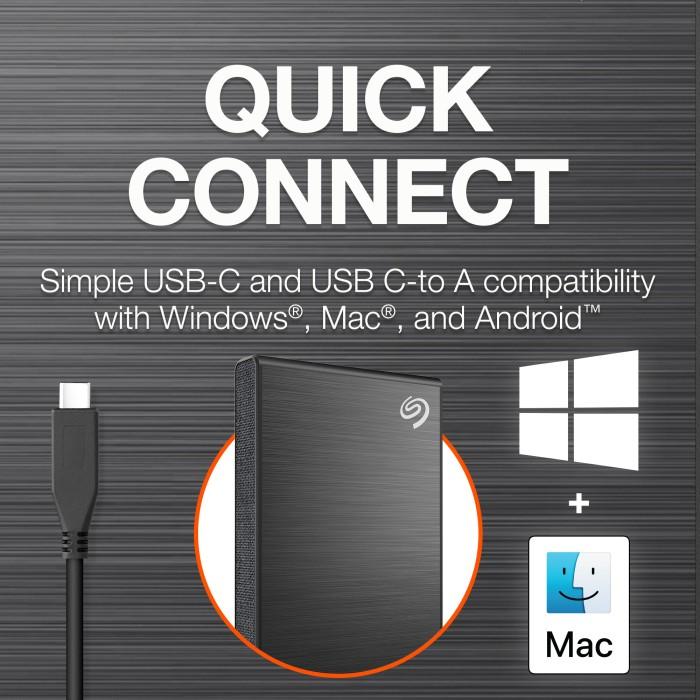 Seagate One Touch SSD External Portable 1TB USB 3.2 Type-C - Image 3