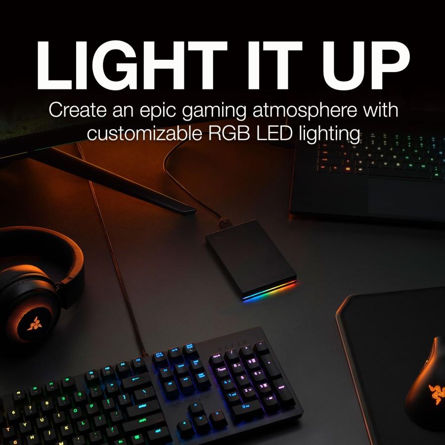 Seagate Firecuda Gaming RGB 1TB - HDD/ Harddisk External 2.5" USB 3.2 - Image 2