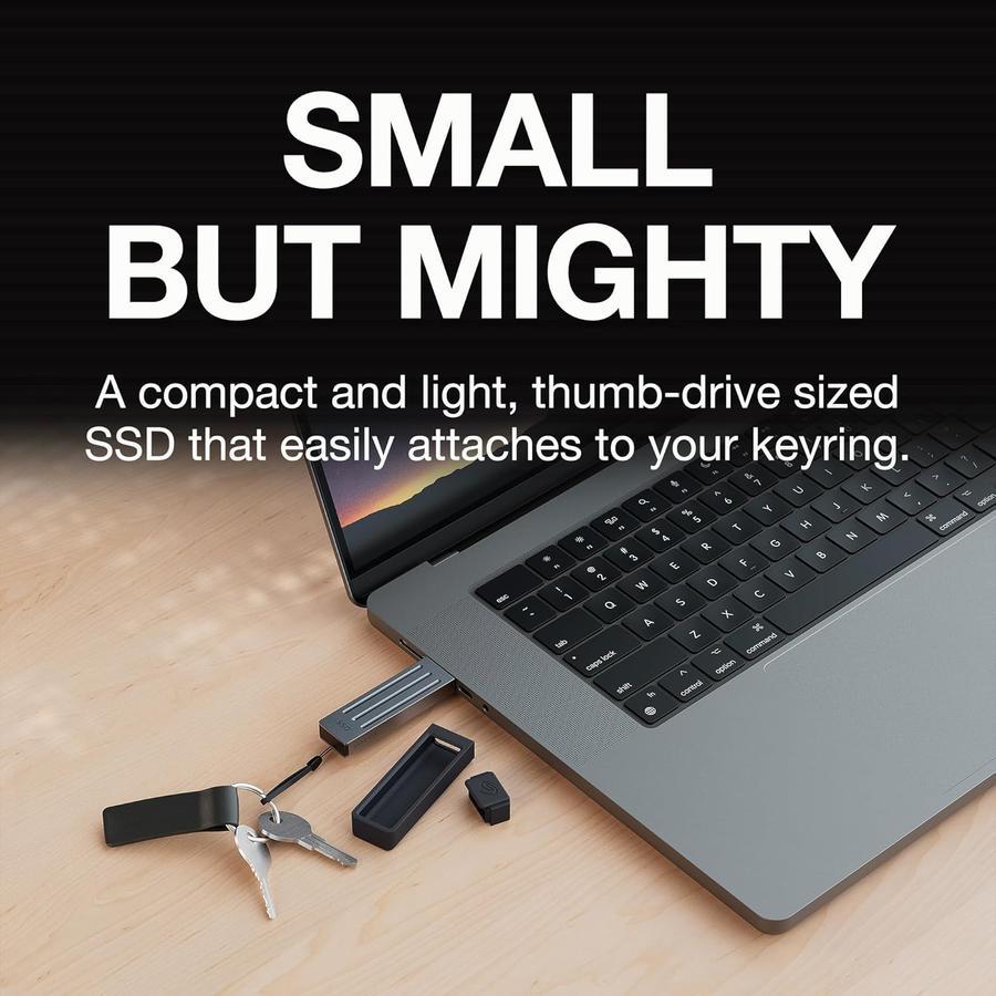 Seagate Ultra Compact SSD External Portable 2TB - 2 TB USB-C 3.2 - Image 3