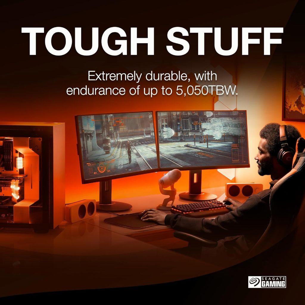 Seagate Firecuda SSD 530R Refresh M.2 Pcie Nvme 2280 2TB With Heatsink - Image 3