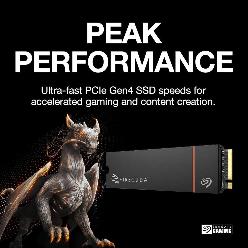 Seagate Firecuda SSD 530R Refresh M.2 Pcie Nvme 2280 2TB With Heatsink - Image 4