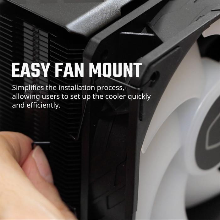 Cooler Master Hyper 212 Pro - CPU Air Cooler Fan Intel & AMD - Image 6