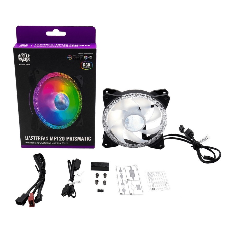 Cooler Master MasterFan MF120 Prismatic ARGB - Fan Casing 12cm - Image 4