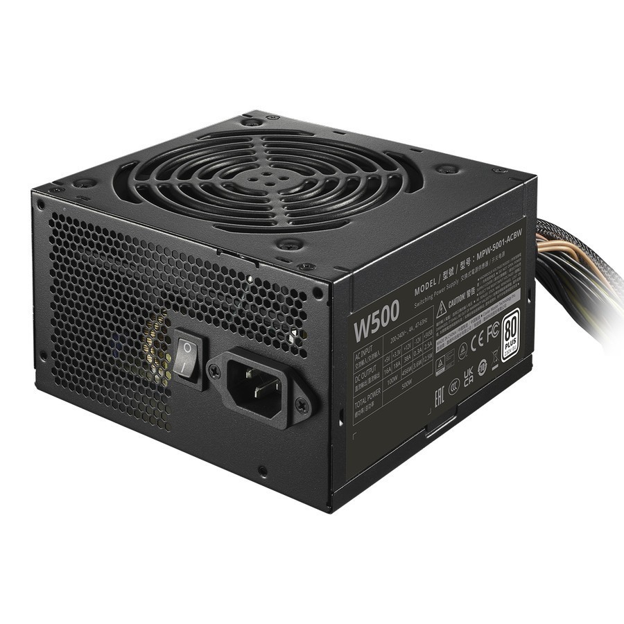 Cooler Master Elite Nex W500 500W PSU - Power Supply 500 Watt 80+ White - Image 3