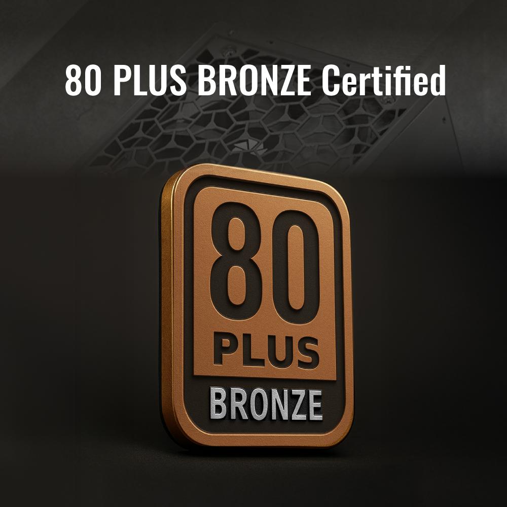 Aerocool Aero Bronze 750W ATX 3.1 PSU - Power Supply 750 Watt 80+ Bronze - Image 5