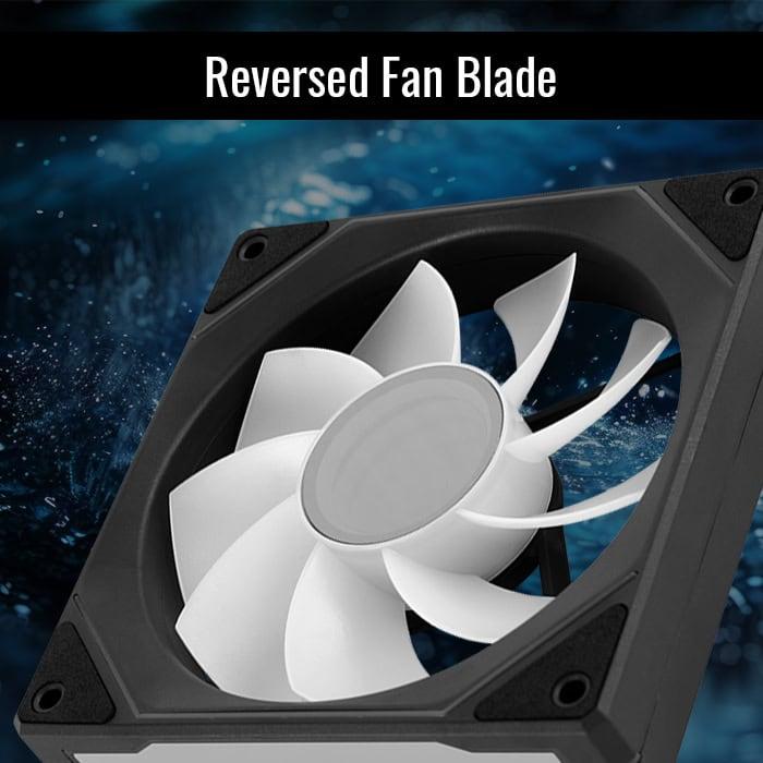 Aerocool Phantom M-3R Reverse Blade ARGB Cooler Fan Case 120mm - Fan Casing 12cm - Image 3