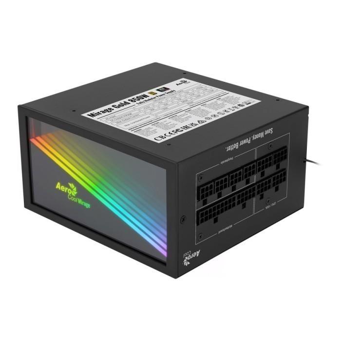 Aerocool Mirage Gold RGB 850W PSU - Power Supply 850 Watt 80+ Gold Full Modular - Image 2