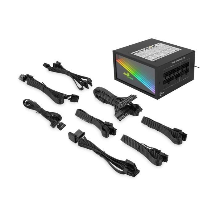 Aerocool Mirage Gold RGB 850W PSU - Power Supply 850 Watt 80+ Gold Full Modular - Image 4