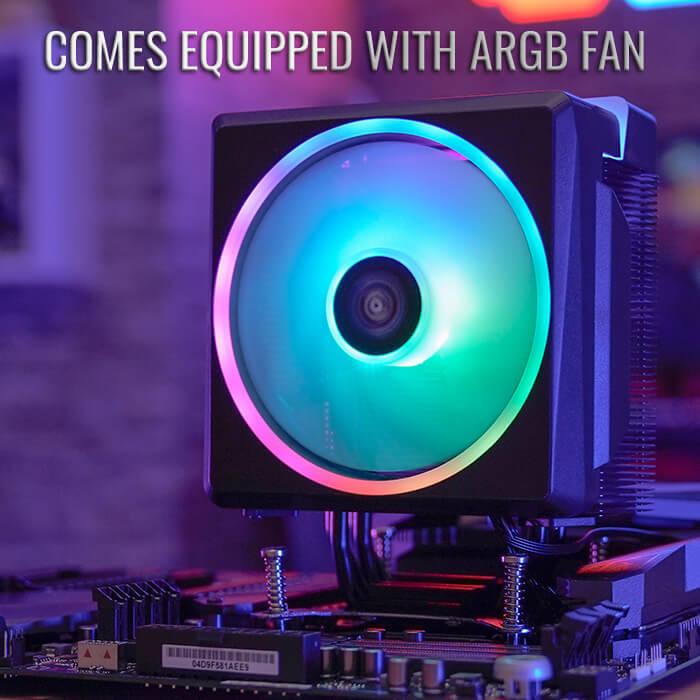 Aerocool CPU Cooler Fan Cylon 4F ARGB - Socket Intel/ AMD - Image 3
