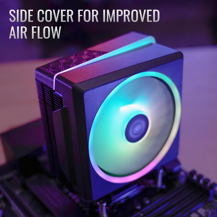 Aerocool CPU Cooler Fan Cylon 4F ARGB - Socket Intel/ AMD - Image 5