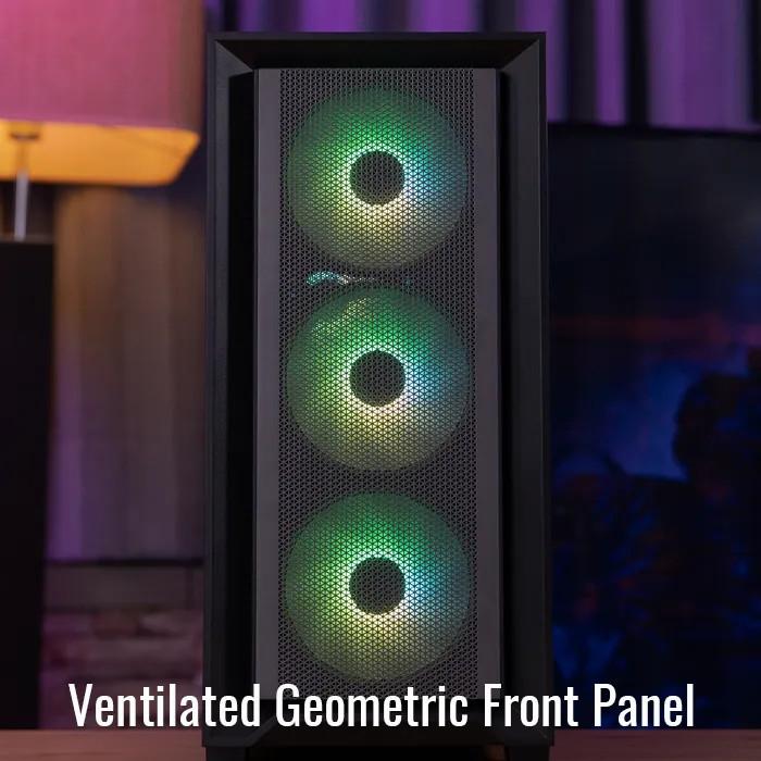 Aerocool Gaming CPU Case Tern Mini V2 ARGB - Tempered Glass Casing - Image 5