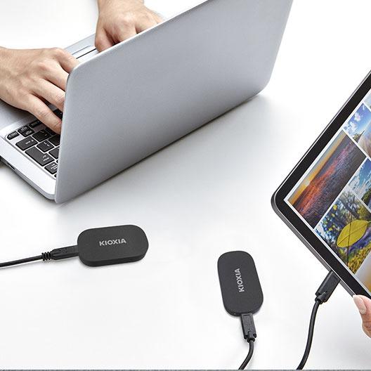 Kioxia SSD External Portable Exceria Plus G2 2TB - 2 TB USB-C 3.2 - Image 3
