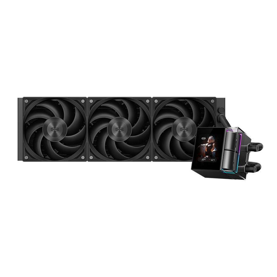 PCCOOLER DS360 - Liquid CPU Cooler Fan 360mm IPS LCD Display - Image 6
