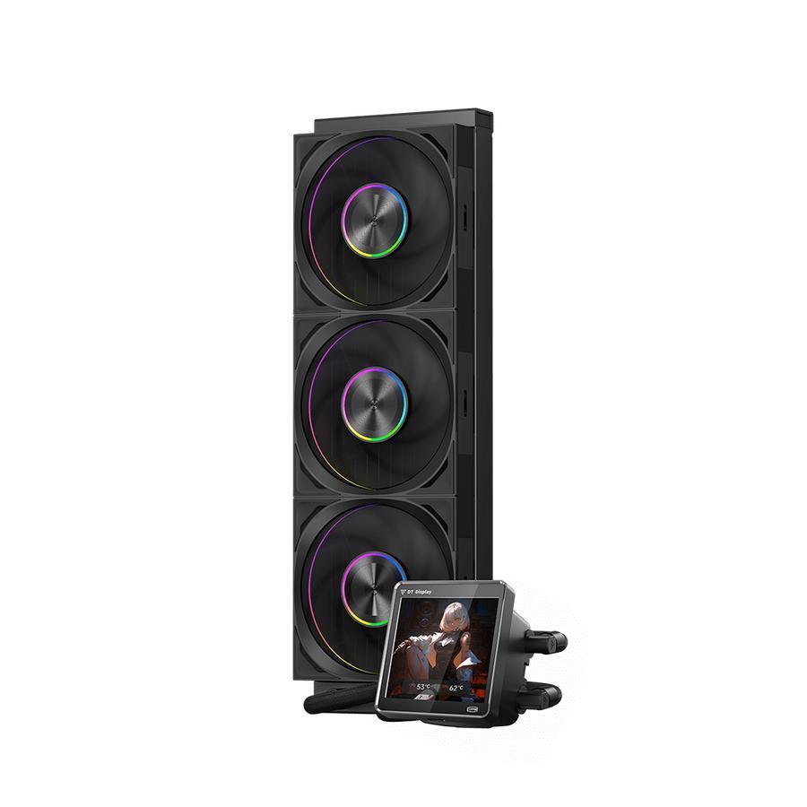 PCCOOLER DT360 Pro ARGB - Liquid CPU Cooler Fan 360mm IPS LCD Display - Image 4