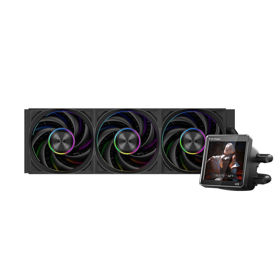 PCCOOLER DT360 Pro ARGB - Liquid CPU Cooler Fan 360mm IPS LCD Display - Image 5
