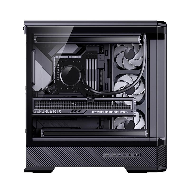 Jonsbo D400 Case  - Tempered Glass Casing - Image 3