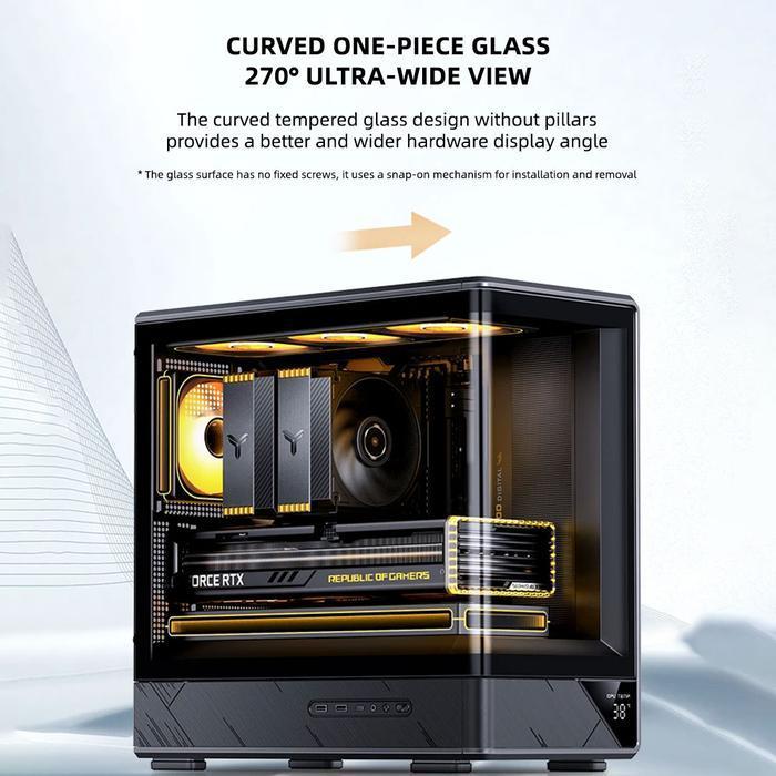 Jonsbo D200 Case - Tempered Glass Casing - Image 3