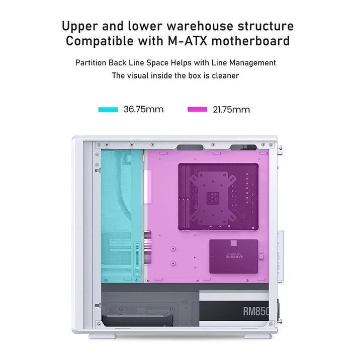 Jonsbo D200 Case - Tempered Glass Casing - Image 6