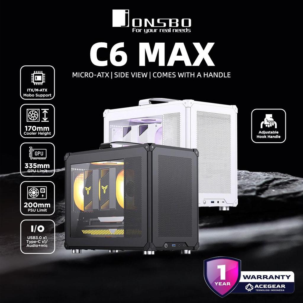 Jonsbo C6 Mesh Case  - Tempered Glass Casing - Image 2
