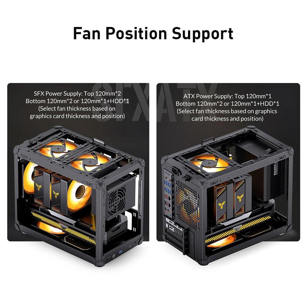 Jonsbo C6 Mesh Case  - Tempered Glass Casing - Image 6