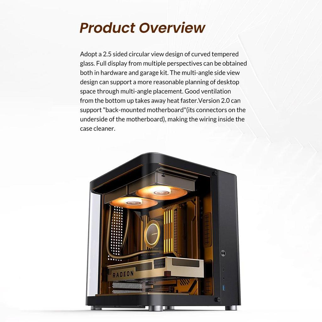 Jonsbo TK-1 Case  - Tempered Glass Casing - Image 3