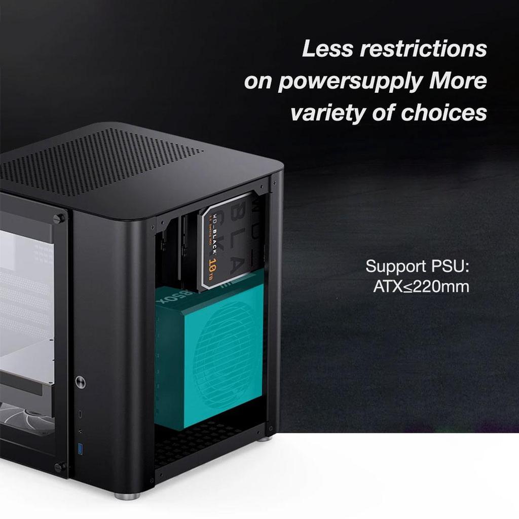 Jonsbo TK-1 Case  - Tempered Glass Casing - Image 5