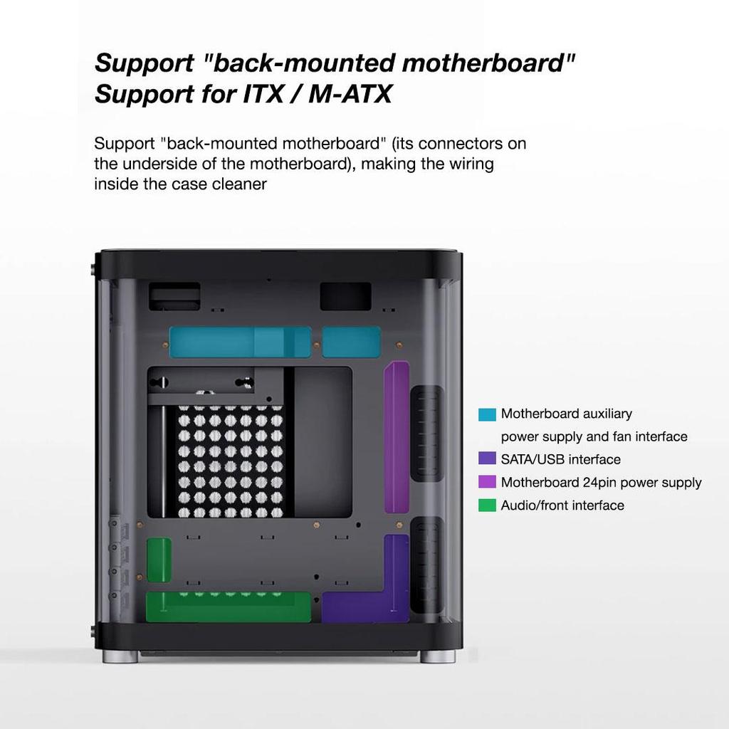 Jonsbo TK-1 Case  - Tempered Glass Casing - Image 6