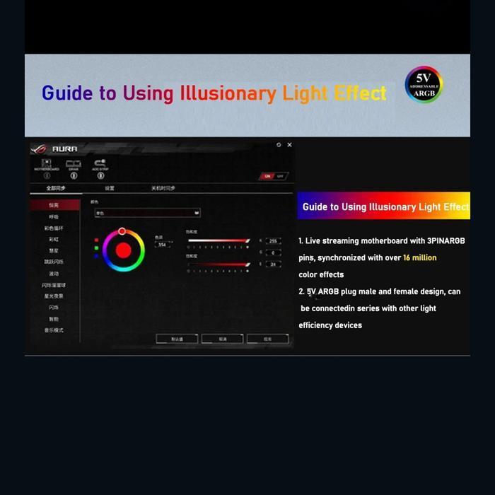 Jonsbo ZA-360 PWM ARGB Cooler Case 360mm - Fan Casing & Radiator 36cm - Image 7