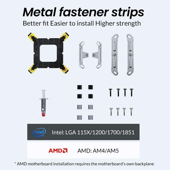 Jonsbo CR-3000E Standard Dual Tower - CPU Air Cooler Fan Intel & AMD - Image 6