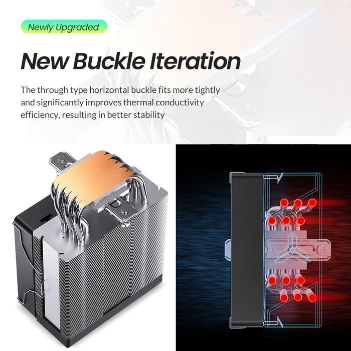 Jonsbo CR-1000 Max Standard - CPU Air Cooler Fan Intel & AMD - Image 3